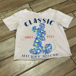 Pinkish white Disney shirt